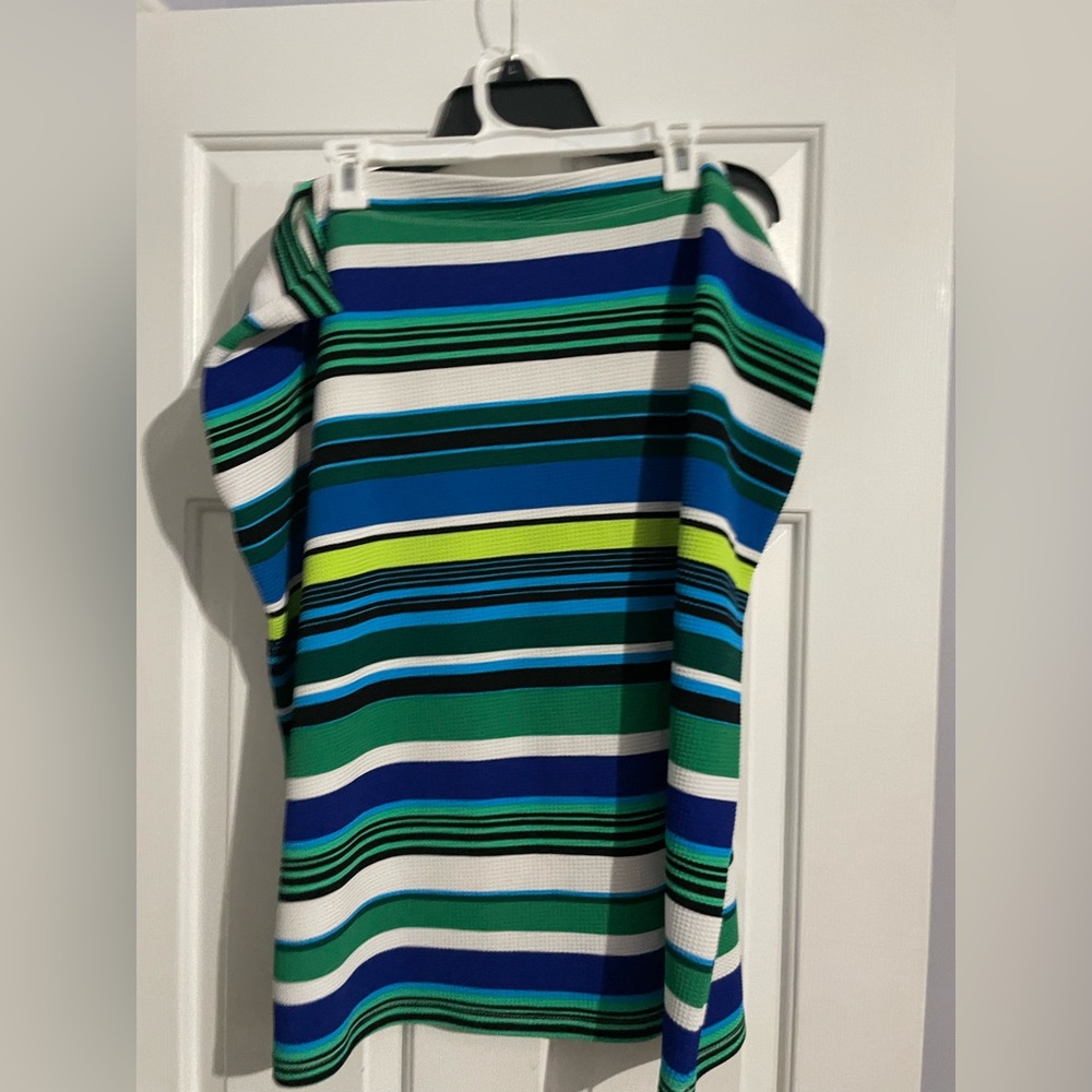Travel Elements Striped Multicolor skirt